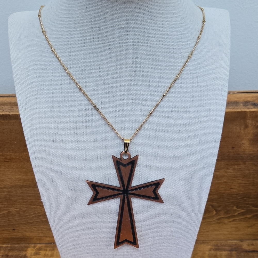 Coppercraft Guild Copper Cross Necklace